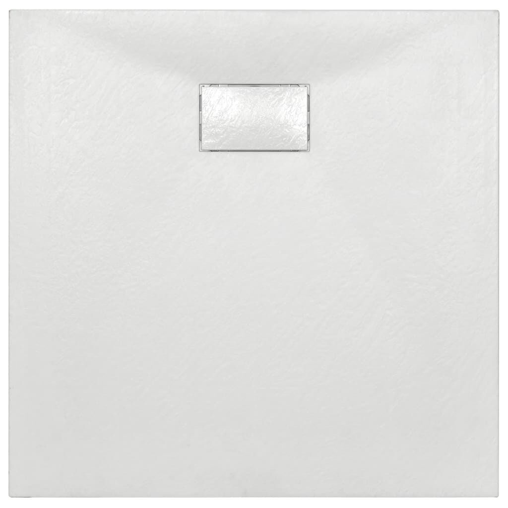 vidaXL Douchebak SMC Wit 90x90 cm - 35% Korting