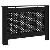 Zwarte Radiatorombouw van MDF (34% korting)