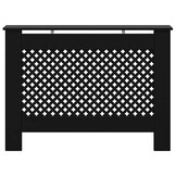 Zwarte Radiatorombouw van MDF (34% korting)