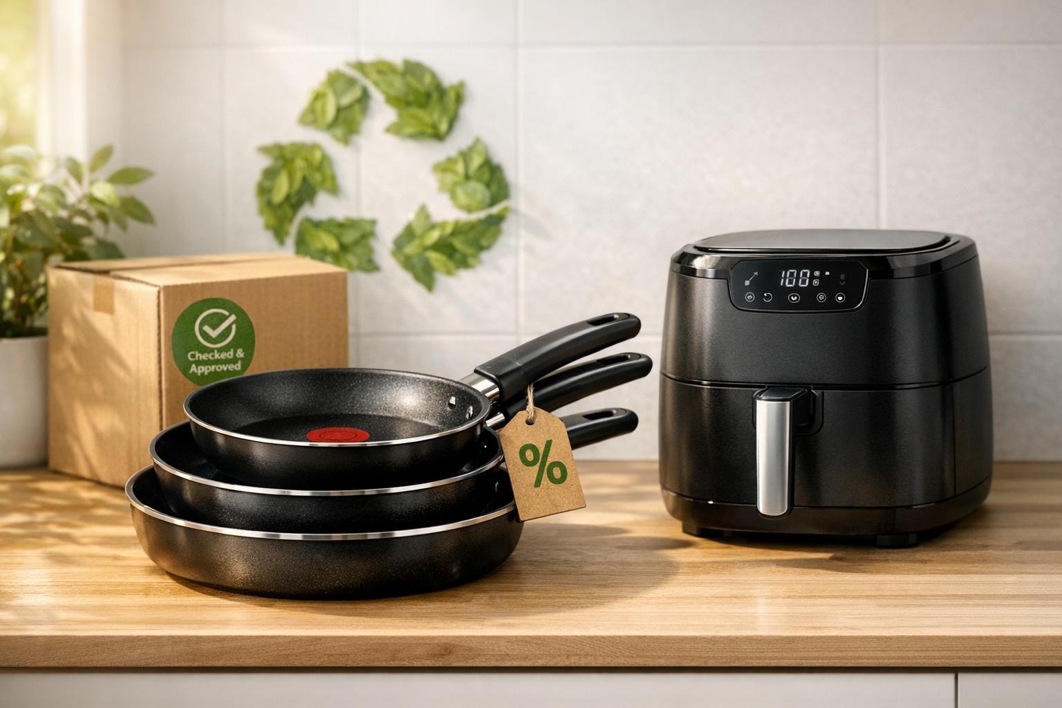 Tefal retourdeals: topkwaliteit pannen & apparaten voor de helft