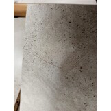 vidaXL Dressoir 85x34x76 cm bewerkt hout betongrijs