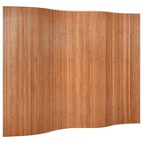 VidaXL Kamerscherm Bamboe Bruin 165x250 cm - 34% Korting