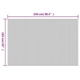 VidaXL Kamerscherm Bamboe Bruin 165x250 cm - 34% Korting