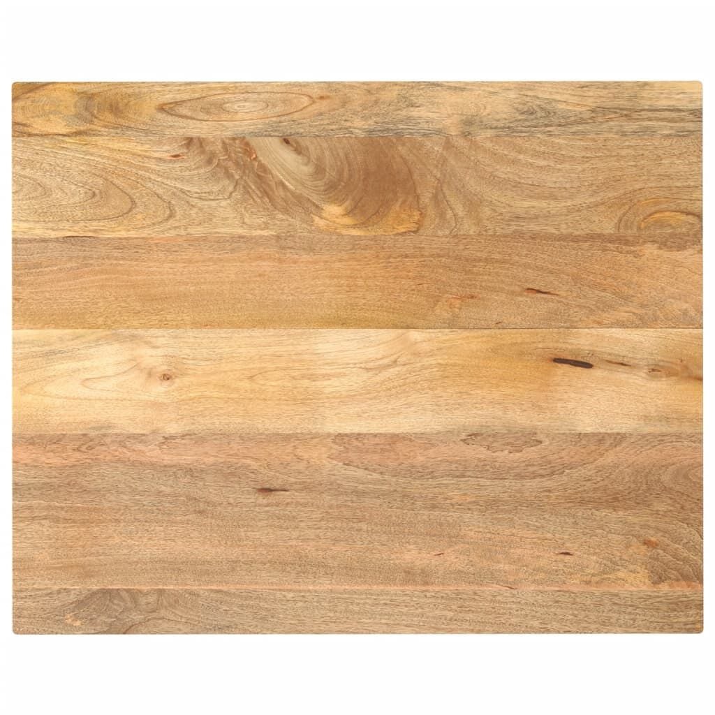 vidaXL Tafelblad rechthoekig 90x80x3,8 cm massief mangohout
