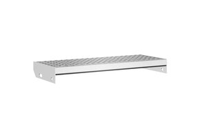 vidaXL Gegalvaniseerd Stalen Traptrede Rooster 60x24x7 cm | 41% Korting