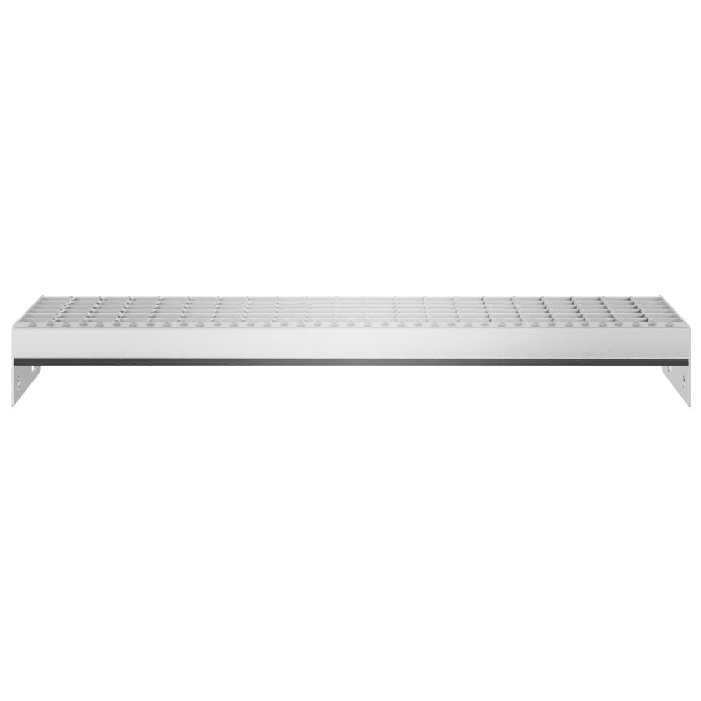 vidaXL Traptrede rooster 60x24x7 cm gegalvaniseerd staal