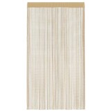 2 Beige Draadgordijnen 140x250 cm - 50% Korting
