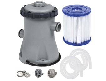 Zwembad Filterpomp 1249 L/uur 32mm Aansluiting - 34% Korting!