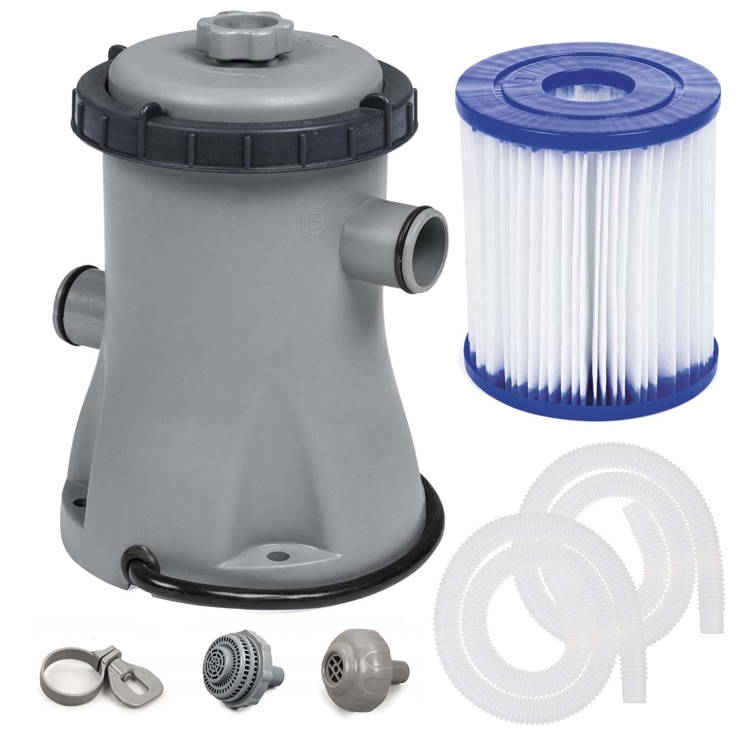 Zwembad Filterpomp 1249 L/uur 32mm Aansluiting - 34% Korting!