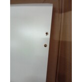 Salontafel 90x60x35 cm wit bewerkt hout - 85% korting
