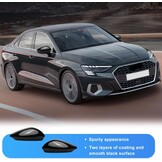 Spiegelkappen Audi A3 S3 RS3 8Y Zwart ABS Carbon Look - 77% Korting