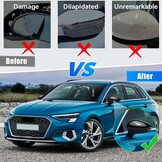 Spiegelkappen Audi A3 S3 RS3 8Y Zwart ABS Carbon Look - 77% Korting