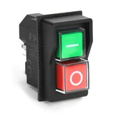 QWORK KJD17 Elektromagnetische Schakelaar 5-Pin, Veiligheidsschakelaar, 250V AC 16A