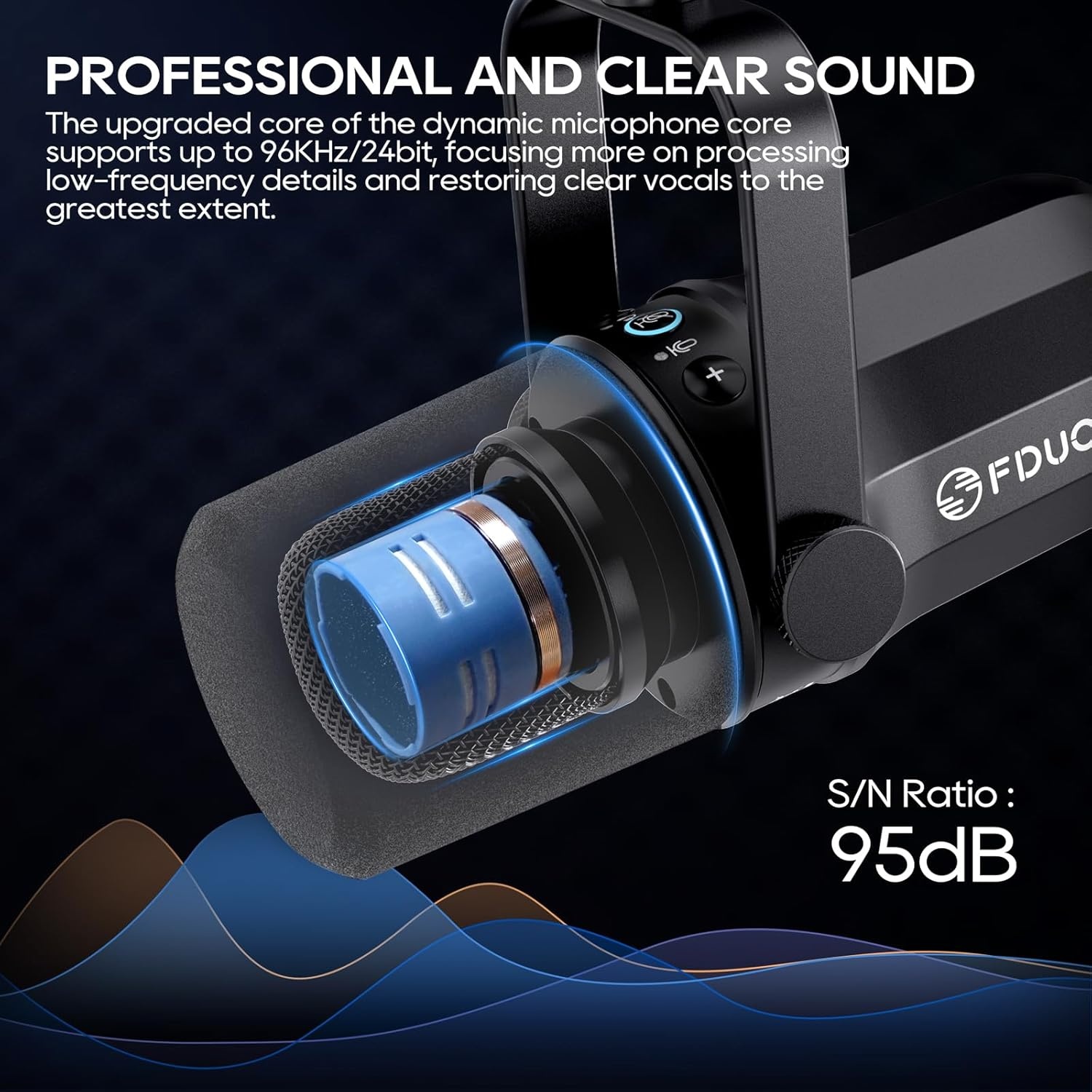 Dynamische Podcast Microfoon USB/XLR - 34% Korting