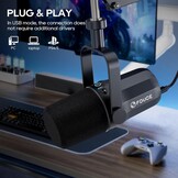 Dynamische Podcast Microfoon USB/XLR - 34% Korting