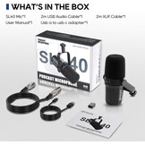 Dynamische Podcast Microfoon USB/XLR - 34% Korting