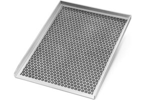 RVS Grillplaat 304 (4mm dik) - Antiaanbak - Universeel