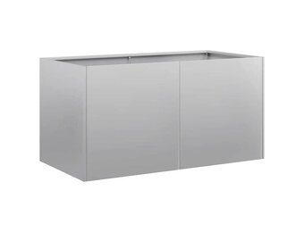 vidaXL Plantenbak 80x40x40 cm gegalvaniseerd staal