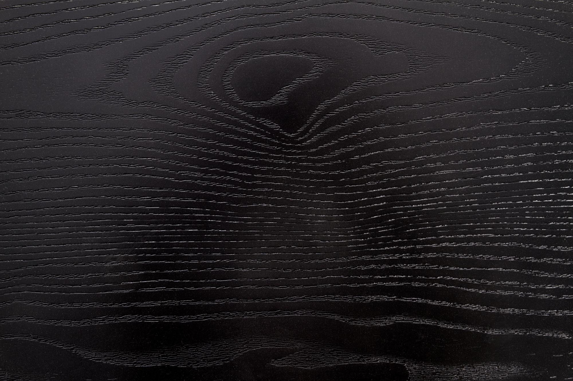 Ovale Salontafel Zwart Gelakt MDF met Lade - 40% Korting!