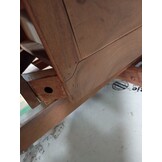 vidaXL Dressoir met 3 lades 110x30x80 cm massief hout