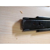 VADANIA VF1245 Ladegeleiders 300 mm Push-to-Open, Zwart Metaal, 45 kg Belastbaar, 1 Paar
