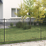 vidaXL Spike Hek Zwart 200x150cm - 60% Korting!