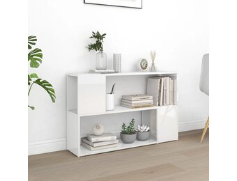 Hoogglans Witte Boekenkast 100x24x63 cm - 53% Korting!