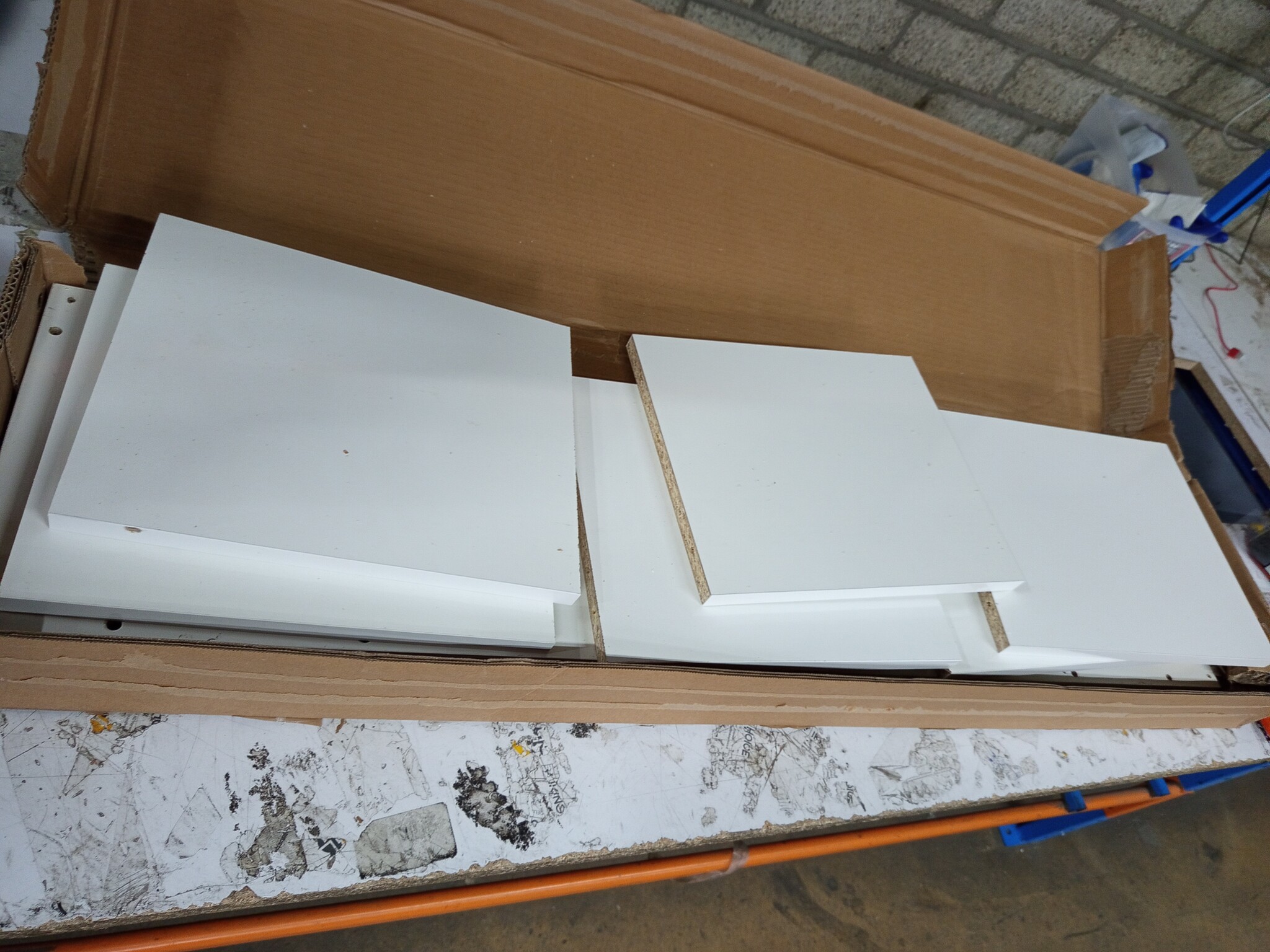 Hoogglans Witte Boekenkast 100x24x63 cm - 53% Korting!