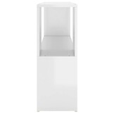 Hoogglans Witte Boekenkast 100x24x63 cm - 53% Korting!