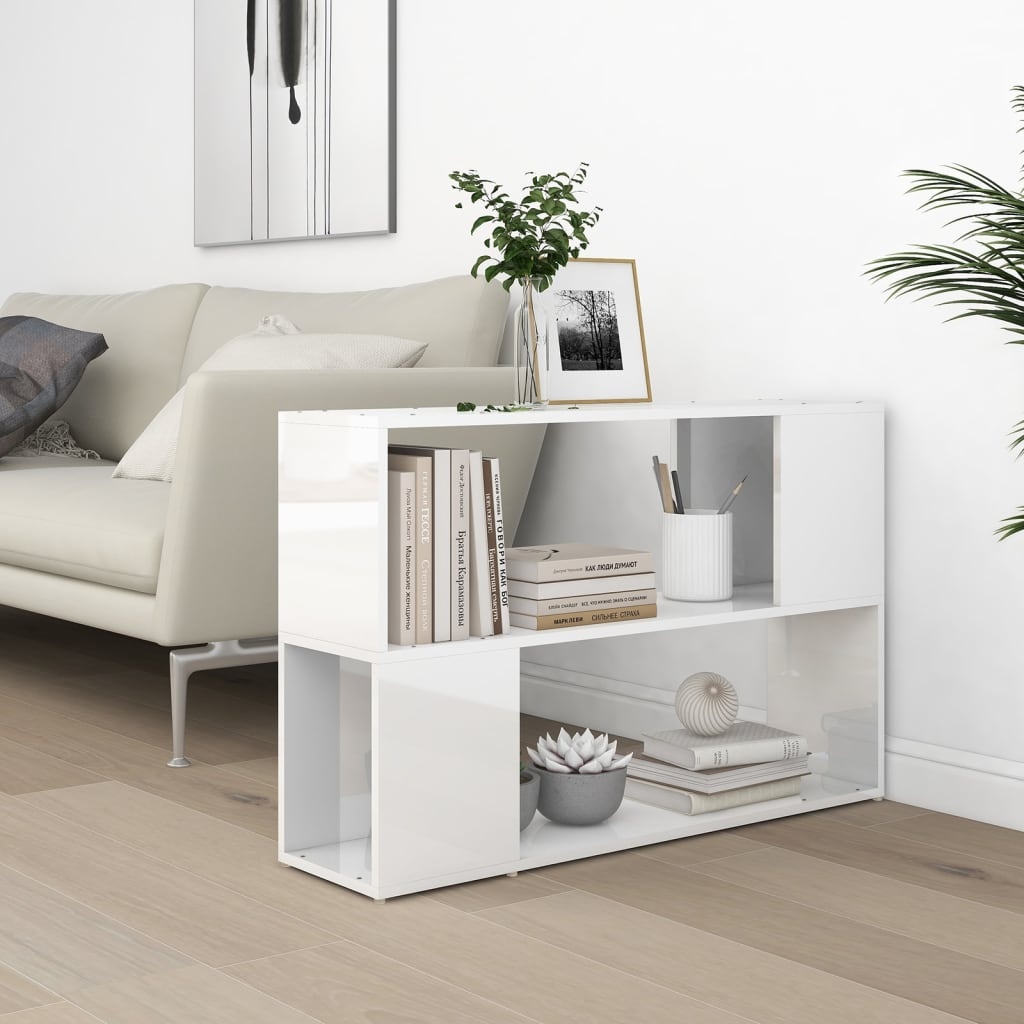 Hoogglans Witte Boekenkast 100x24x63 cm - 53% Korting!