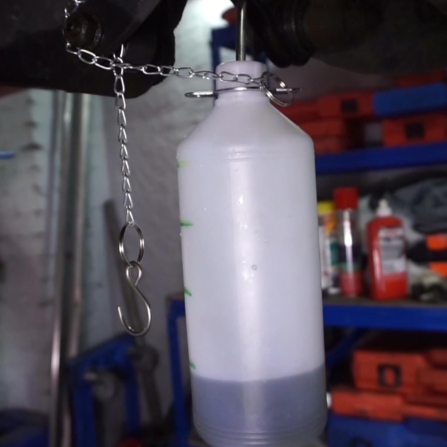 Cclife 3 liter Remontluchtingsapparaat auto, remontluchter, remvloeistof-wisselapparaat met 1L afzuigreservoir voor E20 (ø43mm)