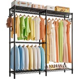Stevig Kledingrek Zware Belasting 145x40x193cm - Nu 29% Korting!