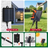 Solar Lichtgordijn 100 LED Warm Wit - 32% Korting