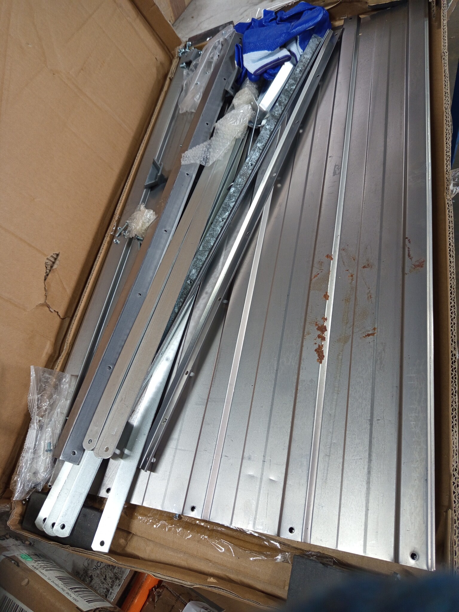 vidaXL Plantenbak verhoogd 240x80x77 cm cortenstaal roestig