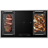 GASLAND IH905BFB 90 cm Inductiekookplaat met 5 zones en RVS frame, FlexInductie