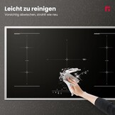 GASLAND IH905BFB 90 cm Inductiekookplaat met 5 zones en RVS frame, FlexInductie