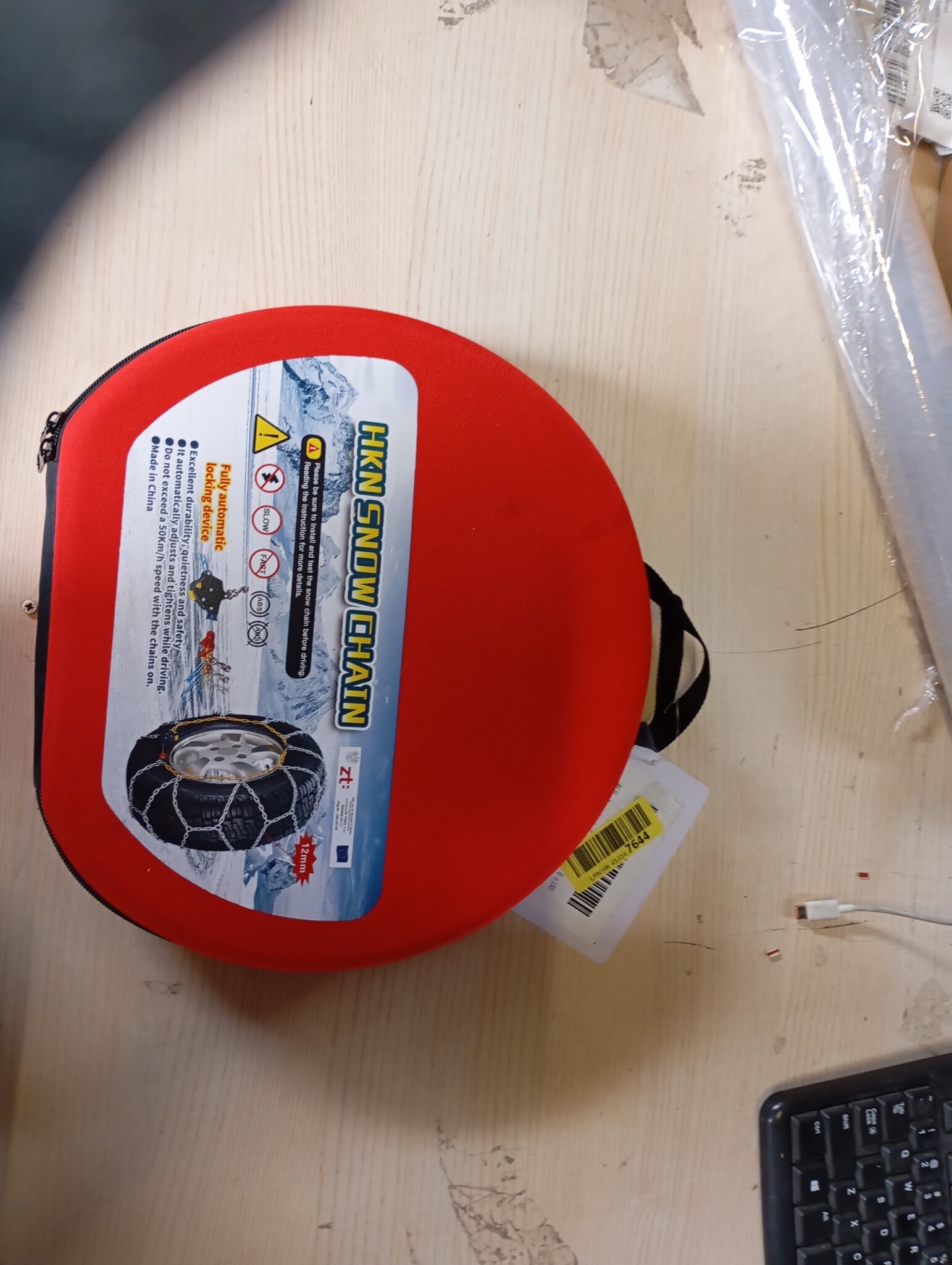 Automatische Sneeuwkettingen Auto | 2 Stuks | 12mm | Maat 150 | -85% Korting