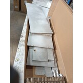 vidaXL Tv-meubel met LED-verlichting 100x35x40 cm betongrijs