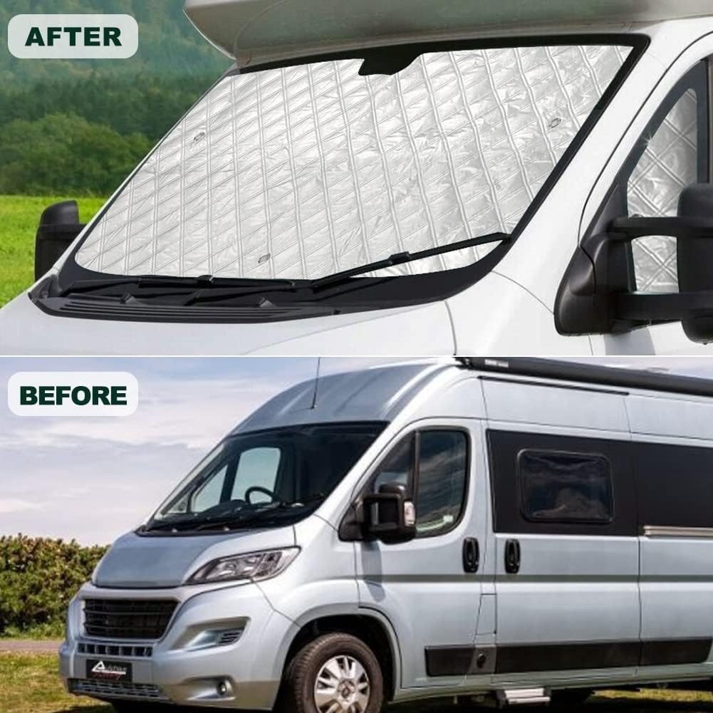 ConBlom thermische cabinebekleding 3-delig voor Ducato, Boxer, Jumper 2006-2021 - Isolatie en privacy