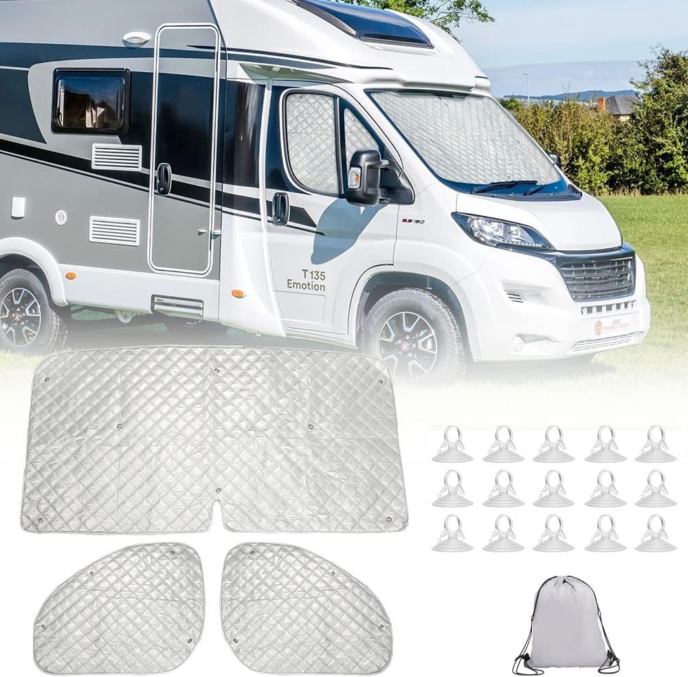 3-delige camper cabinebekleding | Isolerend & Privacy | Ducato/Boxer/Jumper | 33% Korting