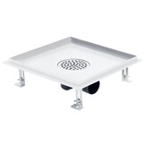 RVS Doucheafvoer 28x28 cm - 75% Korting