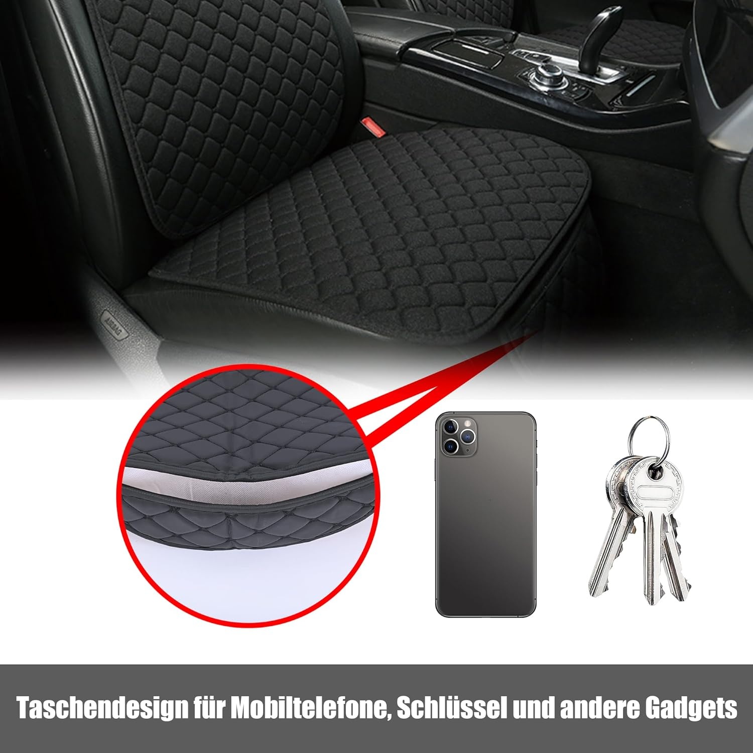 Aleawol Ergonomisch Zitkussen voor Auto en Kantoor
