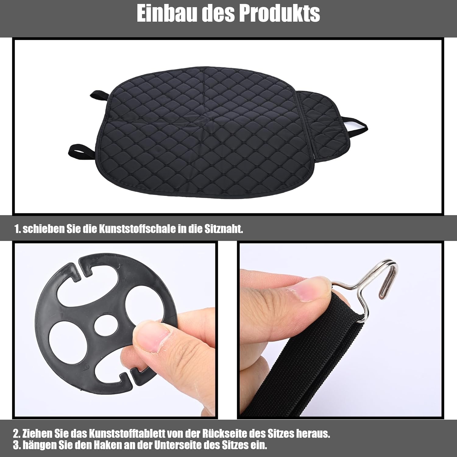 Aleawol Ergonomisch Zitkussen voor Auto en Kantoor