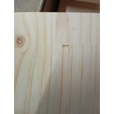 vidaXL Bedframe massief hout 100x200 cm