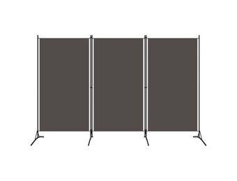 Kamerscherm 3 panelen 260x180 cm Antraciet - 33% Korting