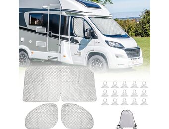 ConBlom thermische cabinebekleding 3-delig voor Ducato, Boxer, Jumper 2006-2021 - Isolatie en privacy