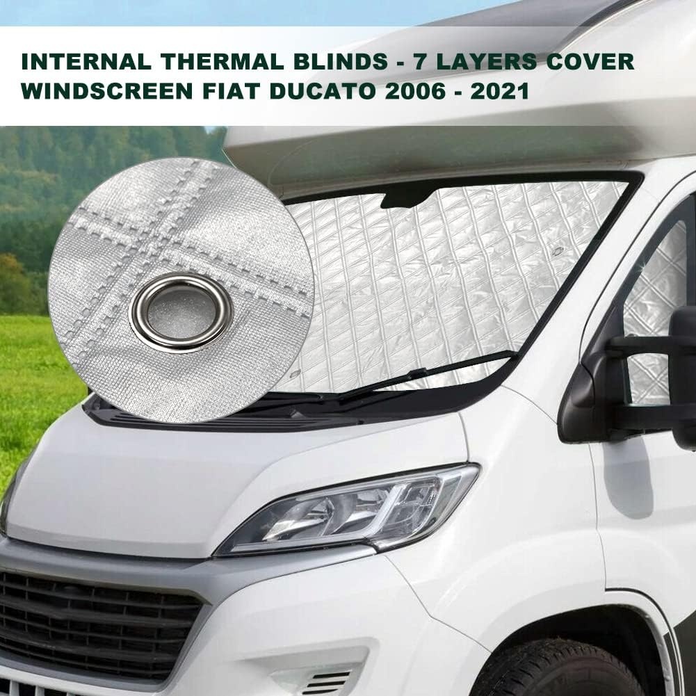 ConBlom thermische cabinebekleding 3-delig voor Ducato, Boxer, Jumper 2006-2021 - Isolatie en privacy