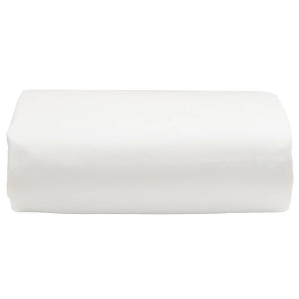 vidaXL Dekzeil 600 g/m² 5x8 m wit