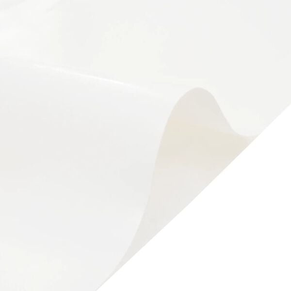 vidaXL Dekzeil 600 g/m² 5x8 m wit