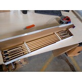 Huntingdoor Houten Pijlen voor Boogschieten (31 inch, 12 stuks)
